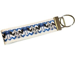 LA Dodgers • Key Fob Wristlet Key Chain - New Never Used